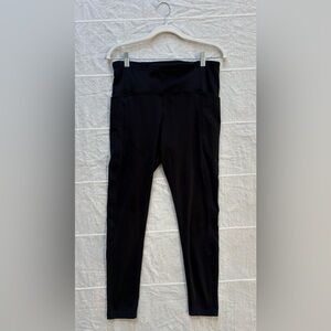 CALIA Womens Cold Dash High Rise Full Length Leggings, Black Size Large MSRP $98